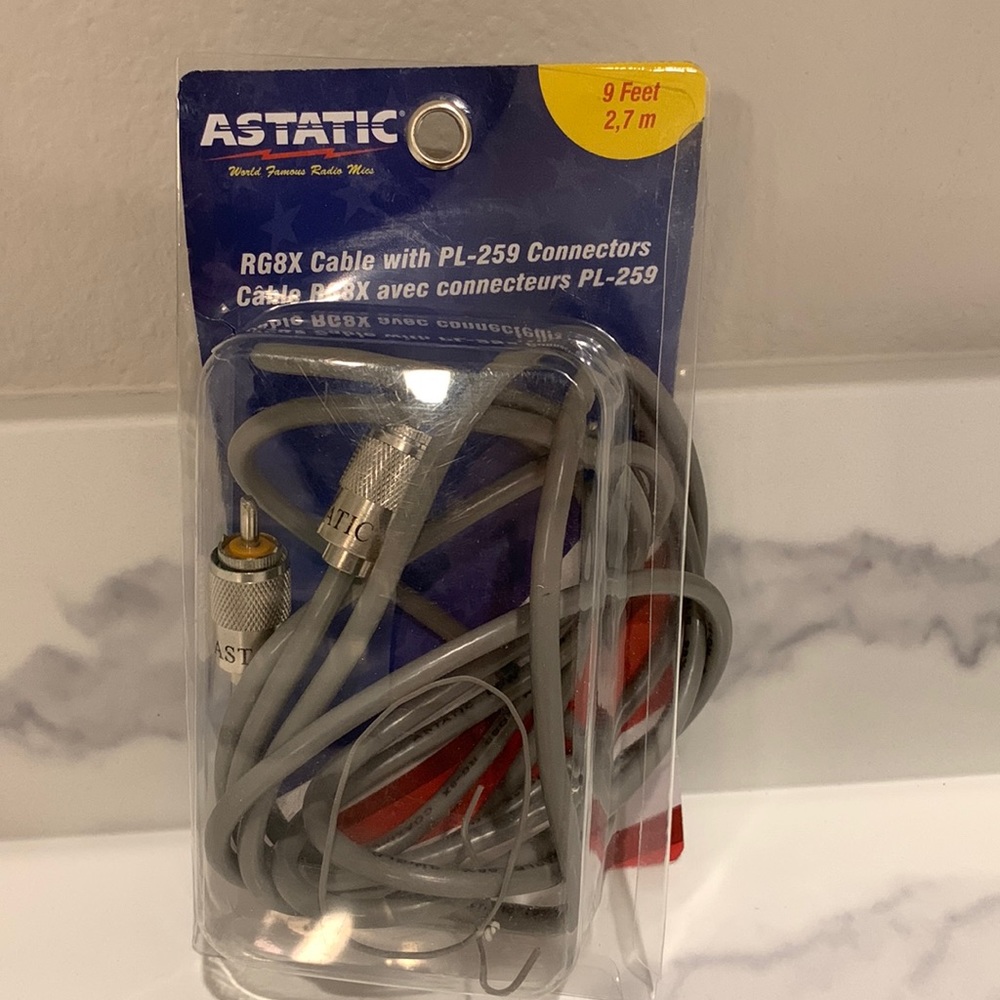 9’ RG8X Cable